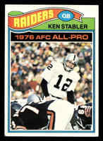 1977 Topps #110 Ken Stabler Excellent+ 