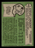 1978 Topps #443 Steve Largent Ex-Mint  ID: 410049