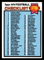 1979 Topps #114 Checklist 1-132 Ex-Mint 