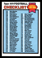 1979 Topps #232 Checklist 133-264 Excellent Marked 