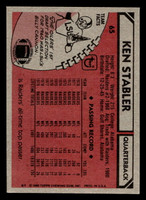 1980 Topps #65 Ken Stabler Ex-Mint  ID: 410097