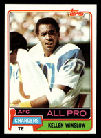 1981 Topps #150 Kellen Winslow Ex-Mint RC Rookie 