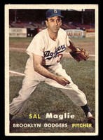 1957 Topps #5 Sal Maglie Excellent  ID: 410502