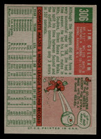 1959 Topps #306 Jim Gilliam Ex-Mint  ID: 410552