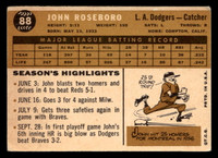 1960 Topps #88 John Roseboro VG-EX 