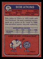 1973 Topps #18 Bob Atkins Ex-Mint 