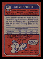 1973 Topps #481 Steve Spurrier Near Mint 