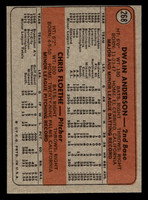 1972 Topps #268 Dwain Anderson/Chris Floethe A's Rookies Near Mint RC Rookie  ID: 411530