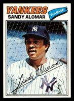 1977 Topps #54 Sandy Alomar Sr. Near Mint 