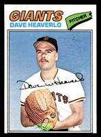 1977 Topps #97 Dave Heaverlo Near Mint 