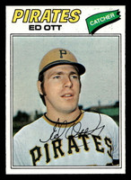 1977 Topps #197 Ed Ott Near Mint 