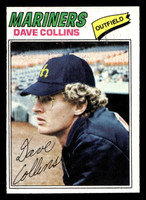 1977 Topps #431 Dave Collins UER Near Mint 