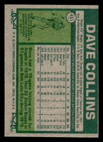 1977 Topps #431 Dave Collins UER Near Mint 