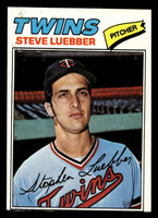 1977 Topps #457 Steve Luebber Ex-Mint Miscut 