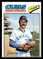 1977 Topps #468 Ramon Hernandez Ex-Mint Miscut 