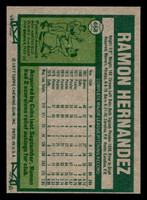 1977 Topps #468 Ramon Hernandez Ex-Mint Miscut 