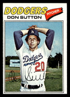 1977 Topps #620 Don Sutton Near Mint 