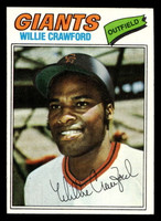 1977 Topps #642 Willie Crawford Near Mint 