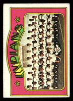 1972 Topps #547 Indians Team VG-EX 