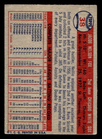 1957 Topps #38 Nellie Fox VG-EX Writing on Card 