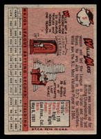 1958 Topps #5 Willie Mays Excellent Writing on Card 