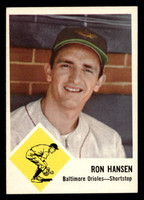 1963 Fleer #2 Ron Hansen Excellent+ 