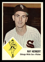 1963 Fleer #9 Ray Herbert Excellent+ 