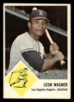 1963 Fleer #21 Leon Wagner Excellent 