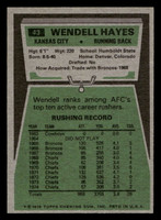 1975 Topps #43 Wendell Hayes Near Mint 