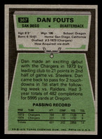 1975 Topps #367 Dan Fouts Near Mint RC Rookie  ID: 414253