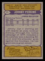 1979 Topps #7 Johnny Perkins Ex-Mint 