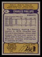 1979 Topps #8 Charles Phillips Near Mint 