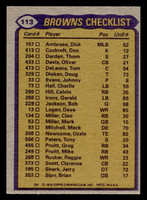 1979 Topps #113 Greg Pruitt/Reggie Rucker/Thom Darden/Mack Mitchell TL Near Mint 