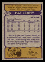 1979 Topps #121 Pat Leahy Near Mint 