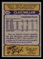 1979 Topps #134 Cleo Miller Near Mint 