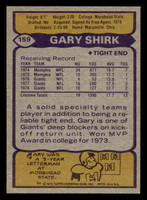 1979 Topps #159 Gary Shirk Near Mint 