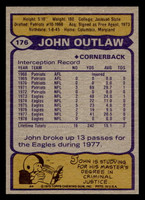 1979 Topps #176 John Outlaw Near Mint+ 