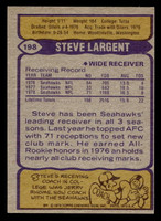 1979 Topps #198 Steve Largent Ex-Mint  ID: 414612
