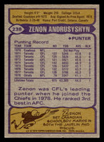1979 Topps #238 Zenon Andrusyshyn Excellent+ 