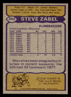 1979 Topps #262 Steve Zabel Near Mint+ 