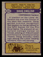 1979 Topps #344 Doug English Near Mint RC Rookie 