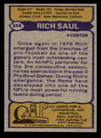 1979 Topps #346 Rich Saul Near Mint 