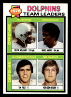 1979 Topps #394 Delvin Williams/Duriel Harris/Tim Foley/Vern Den Herder TL Near Mint 