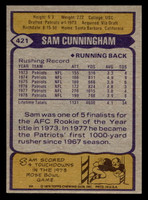 1979 Topps #421 Sam Cunningham Ex-Mint 