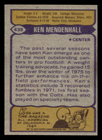 1979 Topps #438 Ken Mendenhall Ex-Mint 