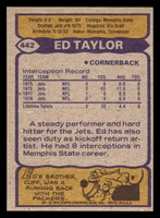 1979 Topps #442 Ed Taylor Near Mint 