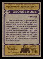 1979 Topps #458 George Kunz Near Mint 