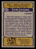 1979 Topps #461 Sam Adams Near Mint 