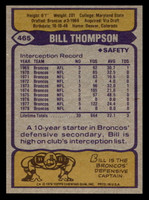1979 Topps #465 Bill Thompson AP Ex-Mint 
