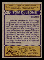 1979 Topps #473 Tom DeLeone Near Mint 